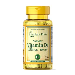 Вітамін Д3 Vitamin D3 10 mcg (400 IU) - 100 tabs