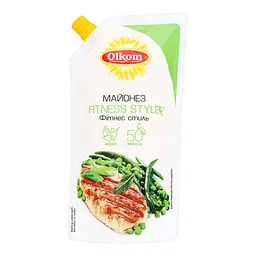 Майонез Olkom Fitness Style 50%, 295 г (876027) - мініатюра 2