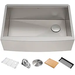 Кухонна мийка Kraus Kore KWF210-30, Нержавіюча сталь