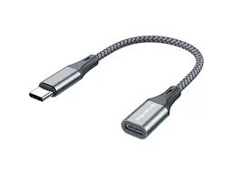 Адаптер ColorWay USB-C to Lightning 0.175м Gray (CW-AD-CL)