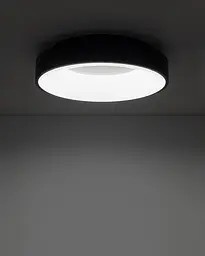Світильник стельовий Nowodvorski 11210 Nikki Round LED 1x32W 4000K 2700Lm IP20 чорний - мініатюра 2