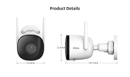 Wi-Fi IP-камера IMOU Bullet 2C 4MP - мініатюра 4