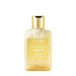 Олія для засмаги з шимером Top Beauty Gold SPF20, 100 мл