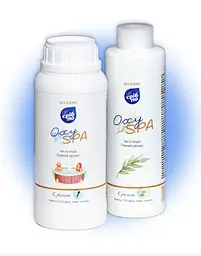 Хімія без хлору для басейну, СПА, джакузі та чанів Oxy SPA, комплекс для знезараження 2 × 400 мл - мініатюра 3