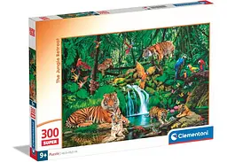 Пазл Clementoni Super: Відпочинок в джунглях, Нолі (Super - The Jungle Retreat Puzzle - 300 pcs.), 300 ел. (21721)