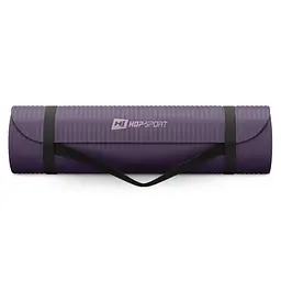 Коврик для йоги Hop-Sport HS-NB010GM NBR 1см баклажановий - мініатюра 3