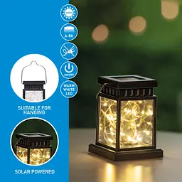 Садовий світильник Grundig на сонячній батареї 8.8x8.8x12.5 см в асортименті - мініатюра 3