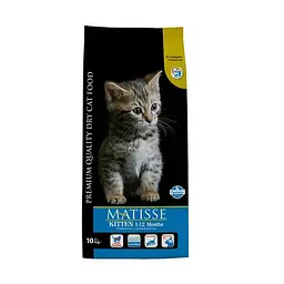 Сухий корм Farmina Matisse Kitten для кошенят, вагітних та годуючих кішок, з куркою, 10 кг