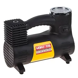 Автомобільний компресор VOIN 150psi 14A 40л прикурювач перехідник на клеми (VL-430) - мініатюра 6