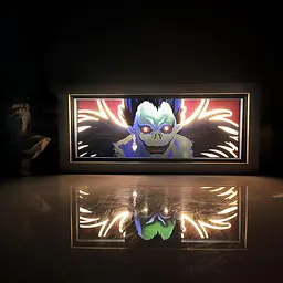 Світильник нічник 3D Зошит Смерті Рюк Death Note Ryuk 20 см NL3D DN R