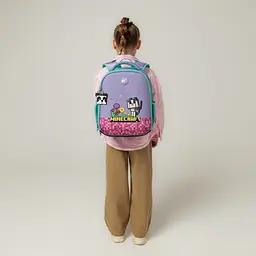Рюкзак каркасний Yes H-100 Minecraft Pinky (550094) - мініатюра 11