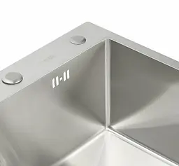 Кухонна мийка Platinum HANDMADE 600х450х220 (SP000032266) - мініатюра 5