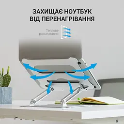 Підставка для ноутбука OfficePro LS610 Silver [144410] - мініатюра 15