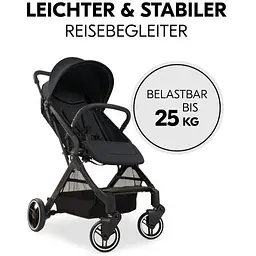 Коляска прогулянкова Hauck Travel N Care Plus Black (16018-3) - мініатюра 2