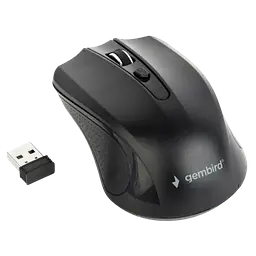 Миша бездротова Gembird MUSW-4B-04-BG Black/Grey
