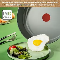 Універсальна сковорода Tefal Renewal 28 см Ceramik (C4260643) з керамічним антипригарним покриттям. - мініатюра 8