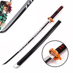 Катана Клинок, що розсікає демонів Танджиро Комада Demon Slayer Katana Tanjiro 104 см K DS T