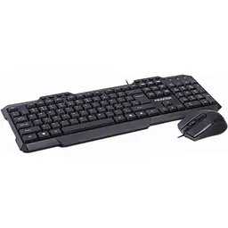 Комплект Maxxter KMS-CM-02-UA USB Black (KMS-CM-02-UA) - мініатюра 2