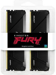 Пам'ять ПК DDR4 16GB KIT (8GBx2) 3600 FURY Beast RGB Kingston teh0024800 - мініатюра 4