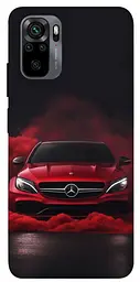 Чохол Demsky Red Mercedes для Xiaomi Redmi Note 10 / Note 10s