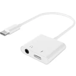 Перехідник Cablexpert A-CM-3.5FP-01, USB-C - стерео-аудіо 3.5 mm (A-CM-3.5FP-01)