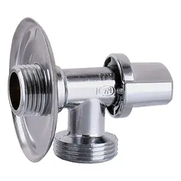 Кран кульовий кутовий Arco 1/2″х 3/4″ DEF728P AntiLime 000004514 - мініатюра 3