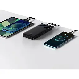 Зовнішній акумулятор Baseus Bipow Digital Display 10000mAh 15w (black) - мініатюра 8