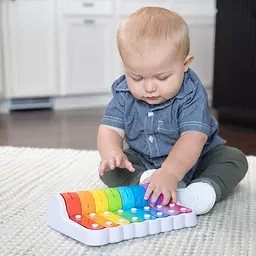 Ксилофон і дзвіночки Fat Brain Toys Rock N' Roller Piano (F281ML) - мініатюра 4