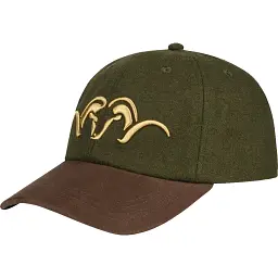 Кепка Blaser Active Outfits Suede Felt Cap One size Dark Olive/Brown - мініатюра 3