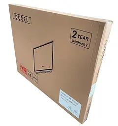 Дзеркало Dusel DE-M3031 75x100 з годинником і Bluetooth, Білий - мініатюра 3
