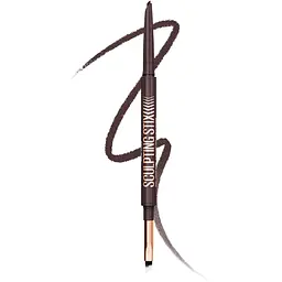Автоматичний олівець 2-в-1 з пензликом для повік Maybelline New York Sculpting Stix Smooth espresso 0.7 г