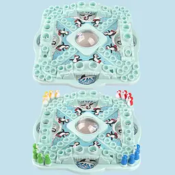 Настільна інтерактивна гра Ummi 707-36 Pop N Drop Penguins Game Blue - мініатюра 4