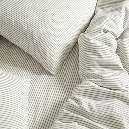 Простирадло на резинці з вареної бавовни 200х220х30 SAND STRIPE COSAS (2200000050151) - мініатюра 2
