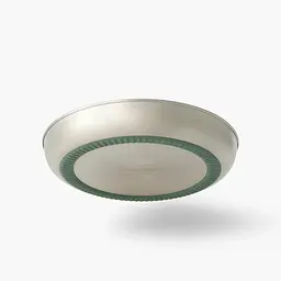 Тарілка Sea to Summit Detour Stainless Steel Plate Сірий-Зелений - мініатюра 2