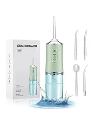 Іригатор портативний Oral Irrigator 3 режими роботи, 2 насадки