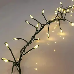 Гірлянда XPRO Роса феєрверк 20 м, 600 LED + пульт, Теплий білий (234575632_844) - мініатюра 2
