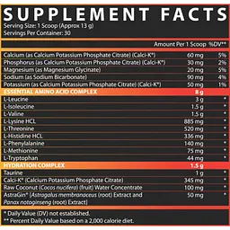 Амінокислота Nutrex Research EAA Hydration 30 таблеток Blood Orange - мініатюра 2
