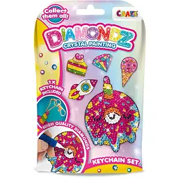 Набір для створення брелка зі стразами Craze Diamondz в асортименті (48351) - мініатюра 2