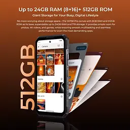 Смартфон Oukitel WP58 Pro 8/512GB Orange - мініатюра 2