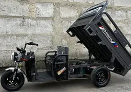 Вантажний електроскутер-самоскид триколісний CROSSER Cargo 16  (1200W 60V, 45Ah) Сірий - мініатюра 5