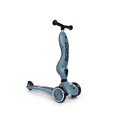 Самокат Scoot and Ride Highwaykick сіро-синій (SR-160629-STEEL) - мініатюра 2
