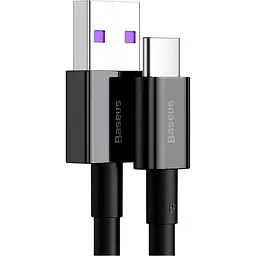 Кабель Baseus Superior Series Fast Charging USB-А to USB-С 2m Black (CATYS-A01) [106113] - мініатюра 3
