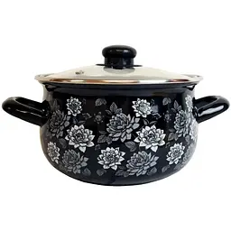 Каструля Gusto Пелюстки ночі 22 см 5.1 л (126823) - мініатюра 5
