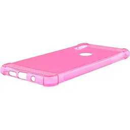 Чохол-накладка Toto Shockproof Carbon Brush TPU Case Xiaomi Mix 2S Pink - мініатюра 6