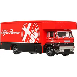 Колекційна модель машинки Hot Wheels Car Culture Alfa Romeo 155 V6 та транспортера Fleet Flyer (FLF56/HKF42) - мініатюра 5