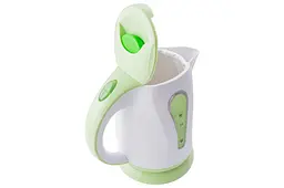 Електрочайник пластиковий Maestro MR-028-Green 1.0л 1000 Вт біло-зелений - мініатюра 2