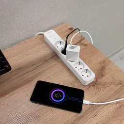 Мережевий подовжувач Videx Oncord з/з 5 п 3 м (3x1.5 мм) з кнопкою білий (VF-PD53G-W) - мініатюра 10