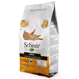 Сухий корм Schesir Cat Adult Chicken 10 кг шезір курка монопротеїновий для котів