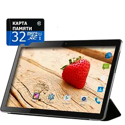 Планшет-телефон Hoozo MT116 2GB RAM Black + Чохол-книжка + Карта пам'яті 32GB - мініатюра 2