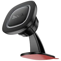 Автотримач Hoco H73 Crown magnetic (center console) Black / Metal gray - мініатюра 4